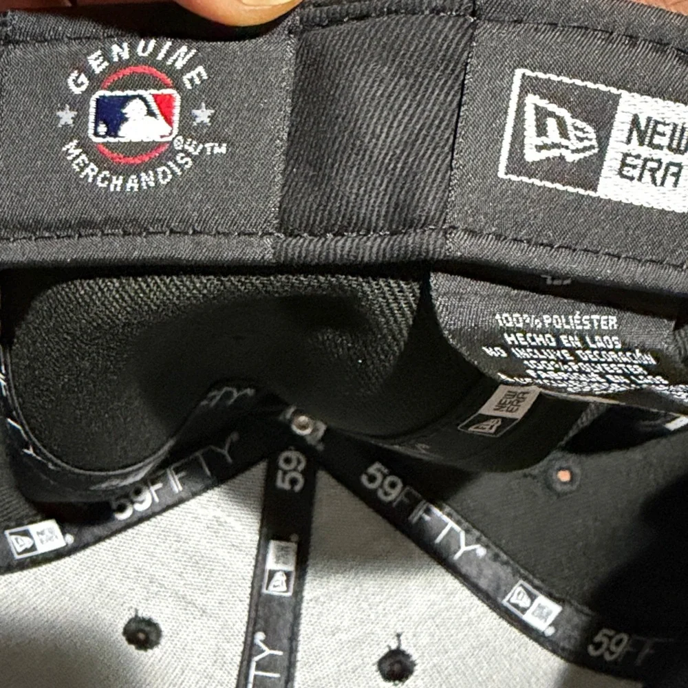 St. Louis Cardinals Black on White 59Fifty Fitted 7.5 Cap - Picture 9 of 9